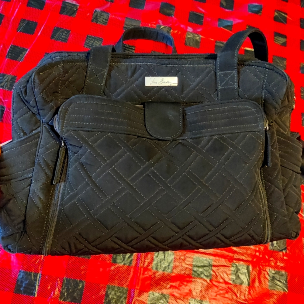 Vera Bradley Scroll Around Baby Bag